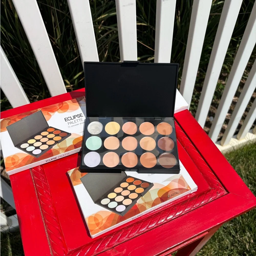 Eclipse Palette 15 Concealer Shades NIB, You Get 3